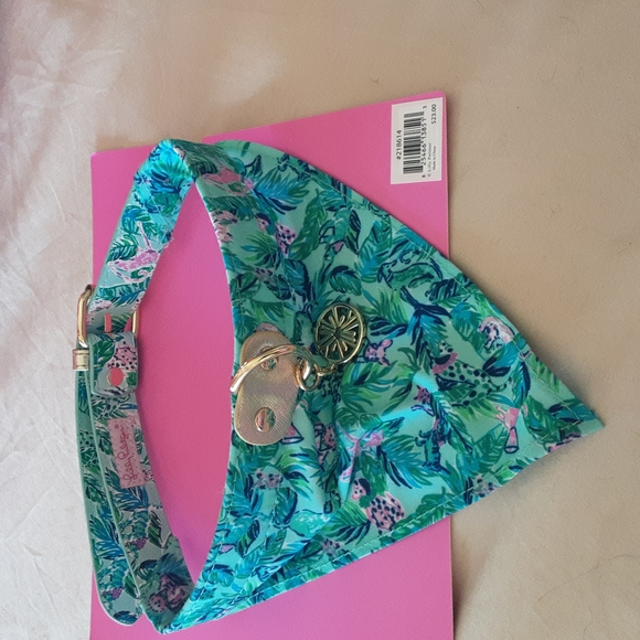 Lilly Pulitzer Other - Adorable lilly collar and scarf nwt